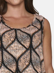 Ciso Geometic Pattern dress