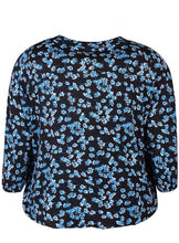 Load image into Gallery viewer, Zhenzi abstract leaf pattern print tops