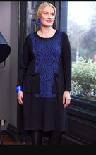 Load image into Gallery viewer, Ora dress with knitted front panel