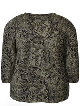 Load image into Gallery viewer, Zhenzi Zen abstract print tops