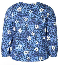 Load image into Gallery viewer, Zhenzi Sylva floral abstract print Tops