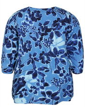 Load image into Gallery viewer, Zhenzi Kiari abstract print top