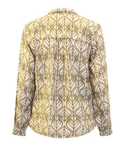 Load image into Gallery viewer, Brandtex abstract leaf pattern print top
