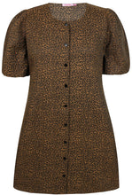 Load image into Gallery viewer, Anyday Natalie Leopard print blouse dress