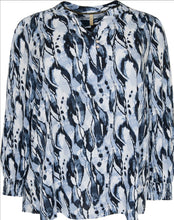 Charger l'image dans la galerie, Cassiopeia abstract print top