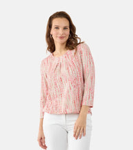 Cargar imagen en el visor de la galería, Brandtex abstract dot pattern print top