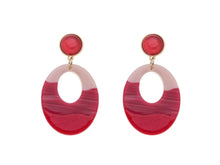 Load image into Gallery viewer, The Mai Oval earrings