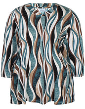 Lade das Bild in den Galerie-Viewer, Zhenzi Lexie abstract print tops