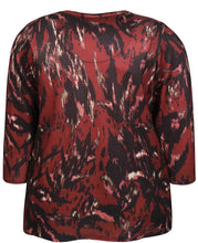 Load image into Gallery viewer, Zhenzi Ainsley fine knit pattern print jumpers