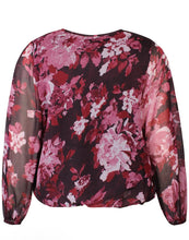 Load image into Gallery viewer, The Zhenzi Toya floral print tops