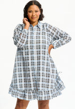 Charger l'image dans la galerie, Anyday Bella checked dress with frills
