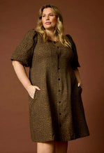 Load image into Gallery viewer, Anyday Natalie Leopard print blouse dress