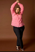 Load image into Gallery viewer, Anyday floral textured blouse