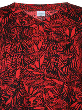 Load image into Gallery viewer, Zhenzi Zen abstract print tops