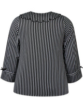 Charger l'image dans la galerie, Anyday Olivia striped blouse with ruffle collor