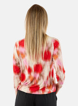 Load image into Gallery viewer, Signature round Neckline abstract print tops