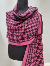 Load image into Gallery viewer, Houndstooth Winter Scarves
