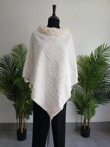 Faux fur Ponchos