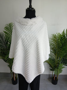 Faux fur Ponchos