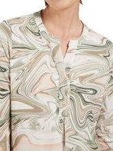 Load image into Gallery viewer, Brandtex marble effect print top
