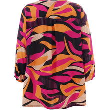 Load image into Gallery viewer, Studio pink abstract print top
