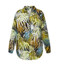 Load image into Gallery viewer, Ciso palm leaf print  blouse
