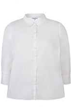 Load image into Gallery viewer, Zhenzi white cotton blouse /Shirt
