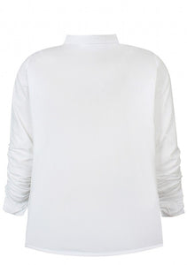 Zhenzi  White  Cotton shirt