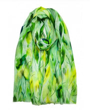 Load image into Gallery viewer, Abstract leaf print scarves

