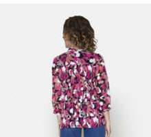 Load image into Gallery viewer, Brandtex pink floral print top
