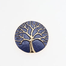 Load image into Gallery viewer, Abstract tree of life magnetic brooches
