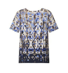 Brandtex abstract pattern top