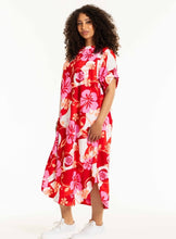Load image into Gallery viewer, Studio pink pattern print dress
