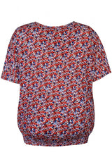 Load image into Gallery viewer, Zhenzi Siena fine floral print top
