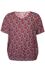 Load image into Gallery viewer, Zhenzi Siena fine floral print top
