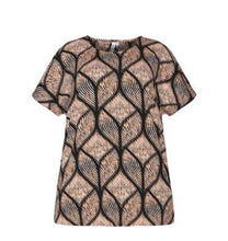 Load image into Gallery viewer, Ciso Geometic print top
