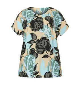 Ciso large floral print tops