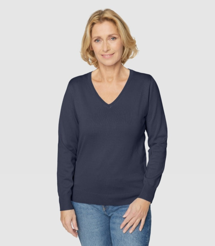 Brandtex V neckline jumper