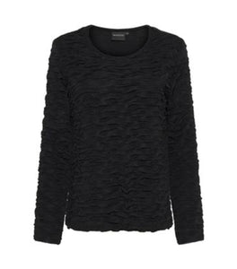 Brandtex wave effect textured tops