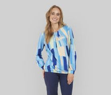 Load image into Gallery viewer, Signature abstract print Tops
