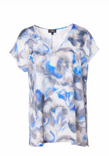 Load image into Gallery viewer, Ora wave blurred print top

