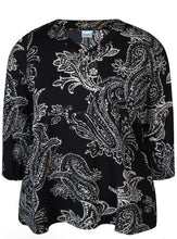 Load image into Gallery viewer, Zhenzi abstract floral print tops
