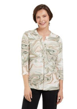 Load image into Gallery viewer, Brandtex marble effect print top
