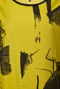 Ora Blurred pattern print top