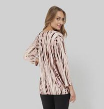 Load image into Gallery viewer, Signature blurred abstract print top
