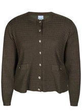 Load image into Gallery viewer, Zhenzi Khaki Cardigan
