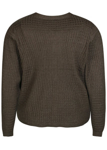 Zhenzi Khaki Cardigan