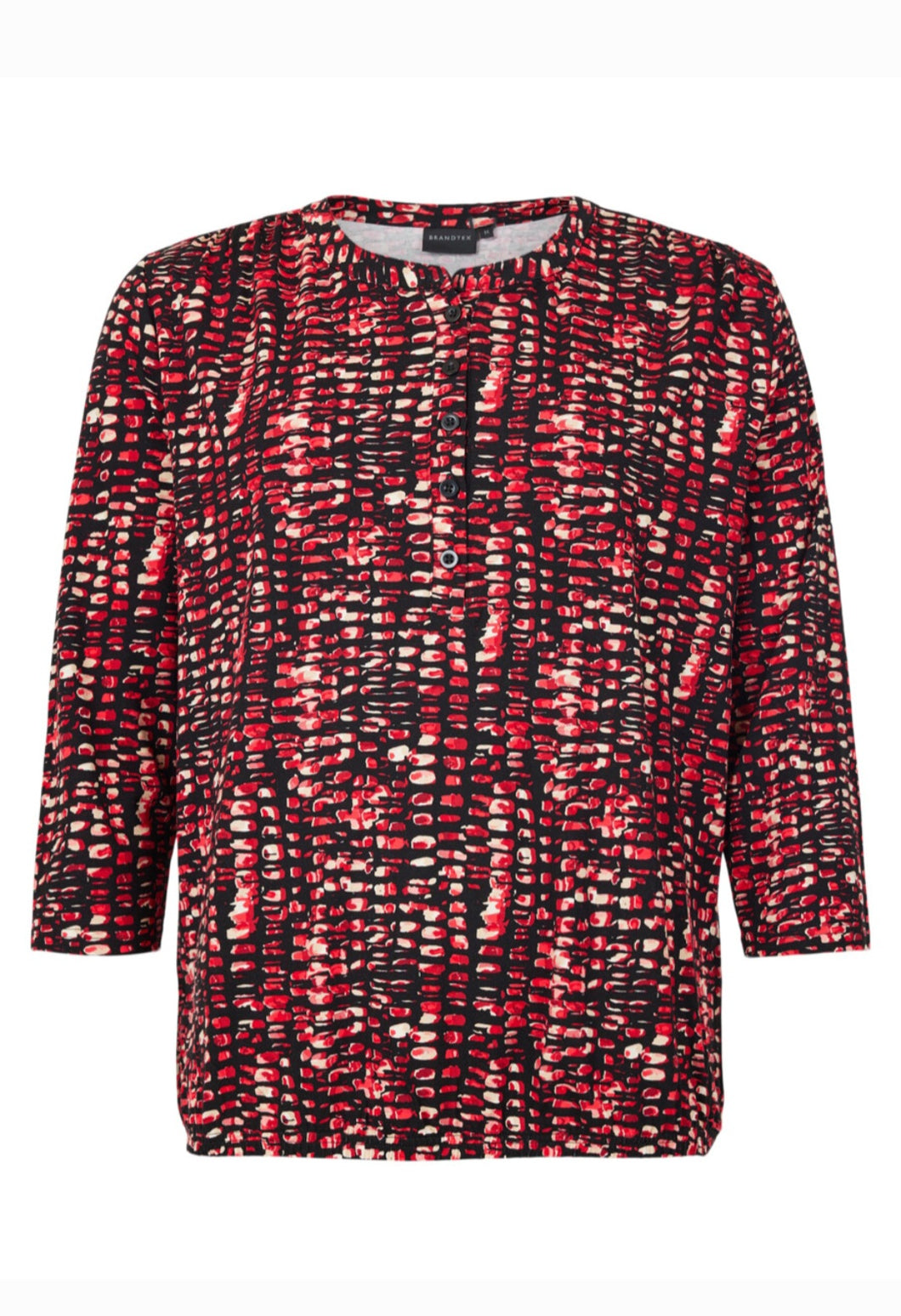 Brandtex pebble abstract print tops