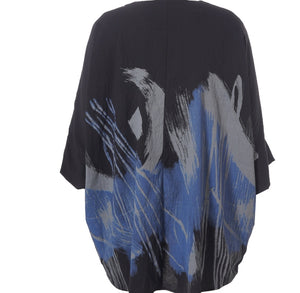 Gozzip available Black and blue  top