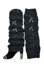 Load image into Gallery viewer, Leg warmers with Rhinestones
